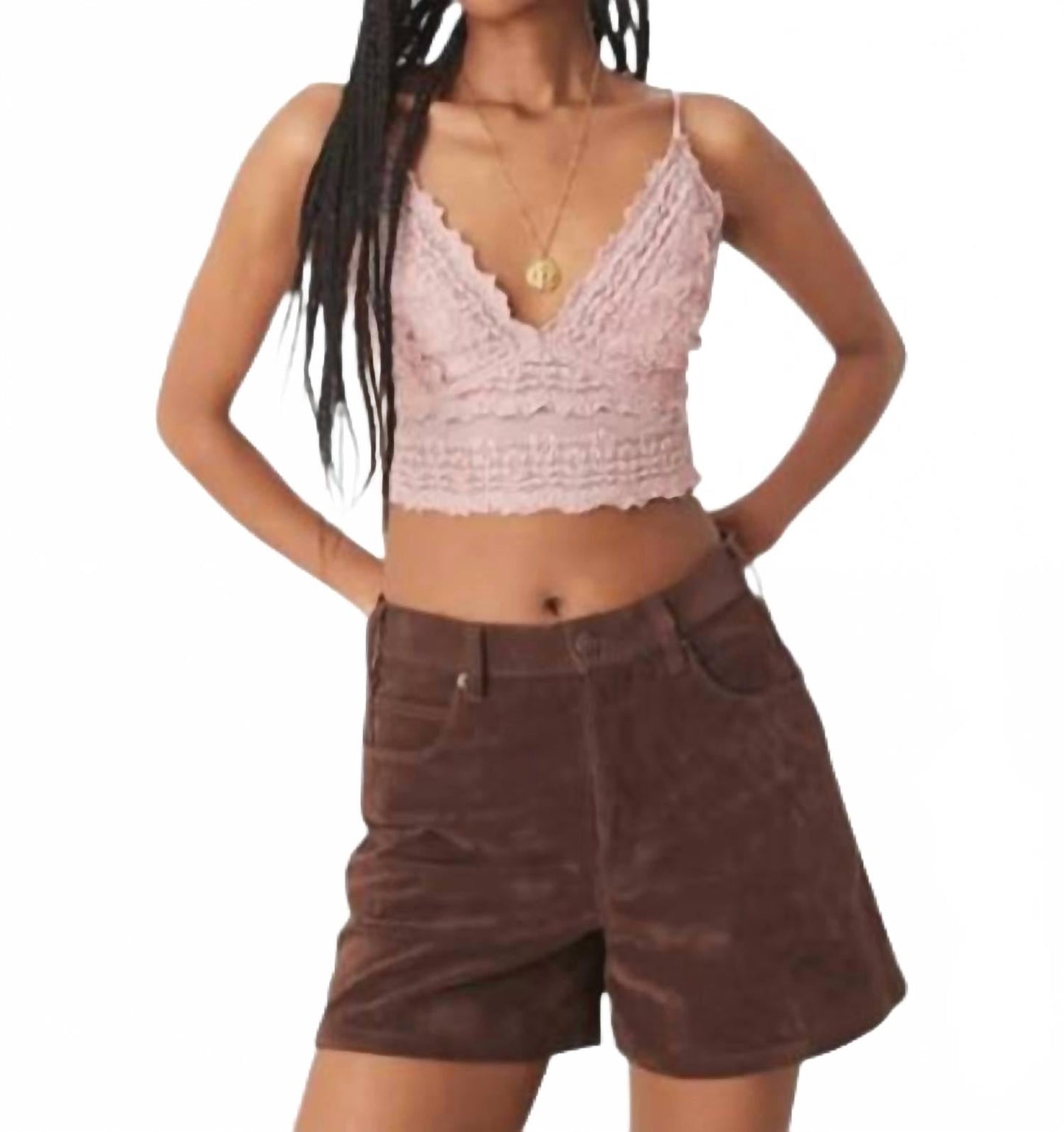 Short de gamuza