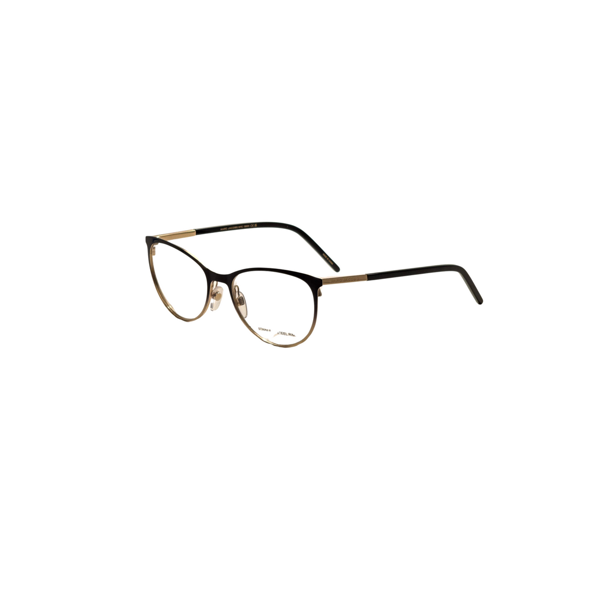 Gafas de sol de mujer 54 mm color negro y dorado
