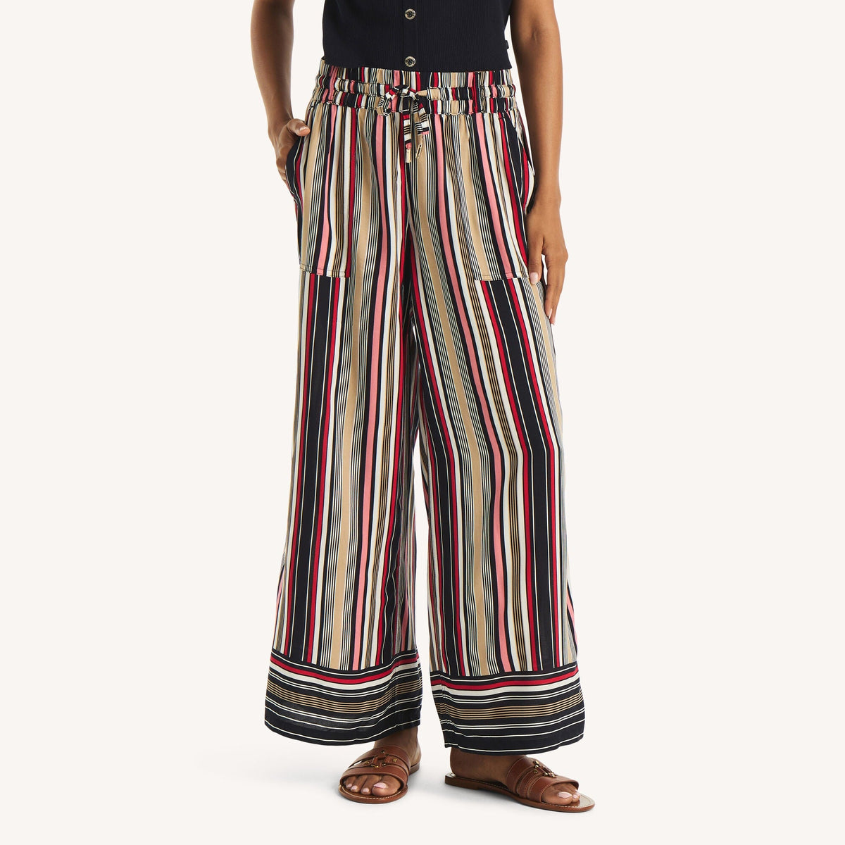 Pantalón de mujer a rayas