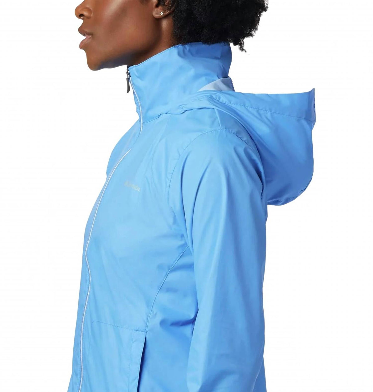 Chaqueta de mujer color azul