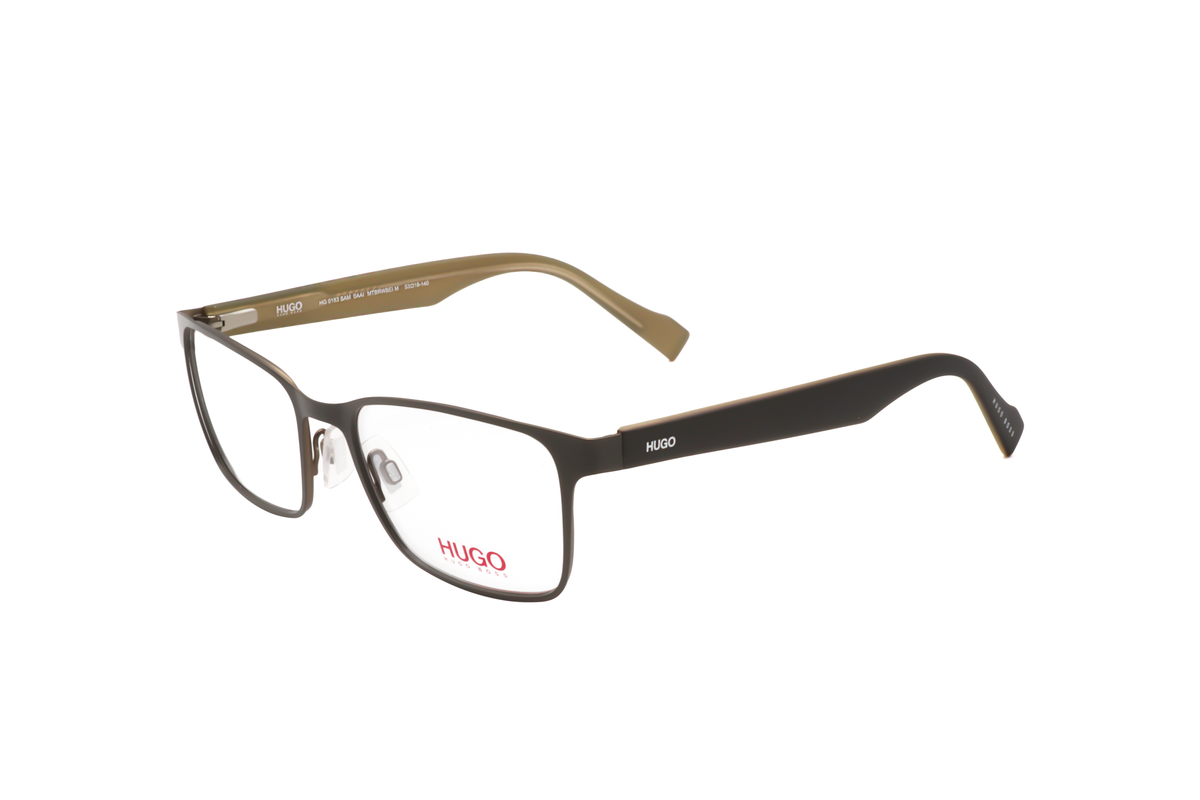 Montura para gafas de hombre 53 mm color café