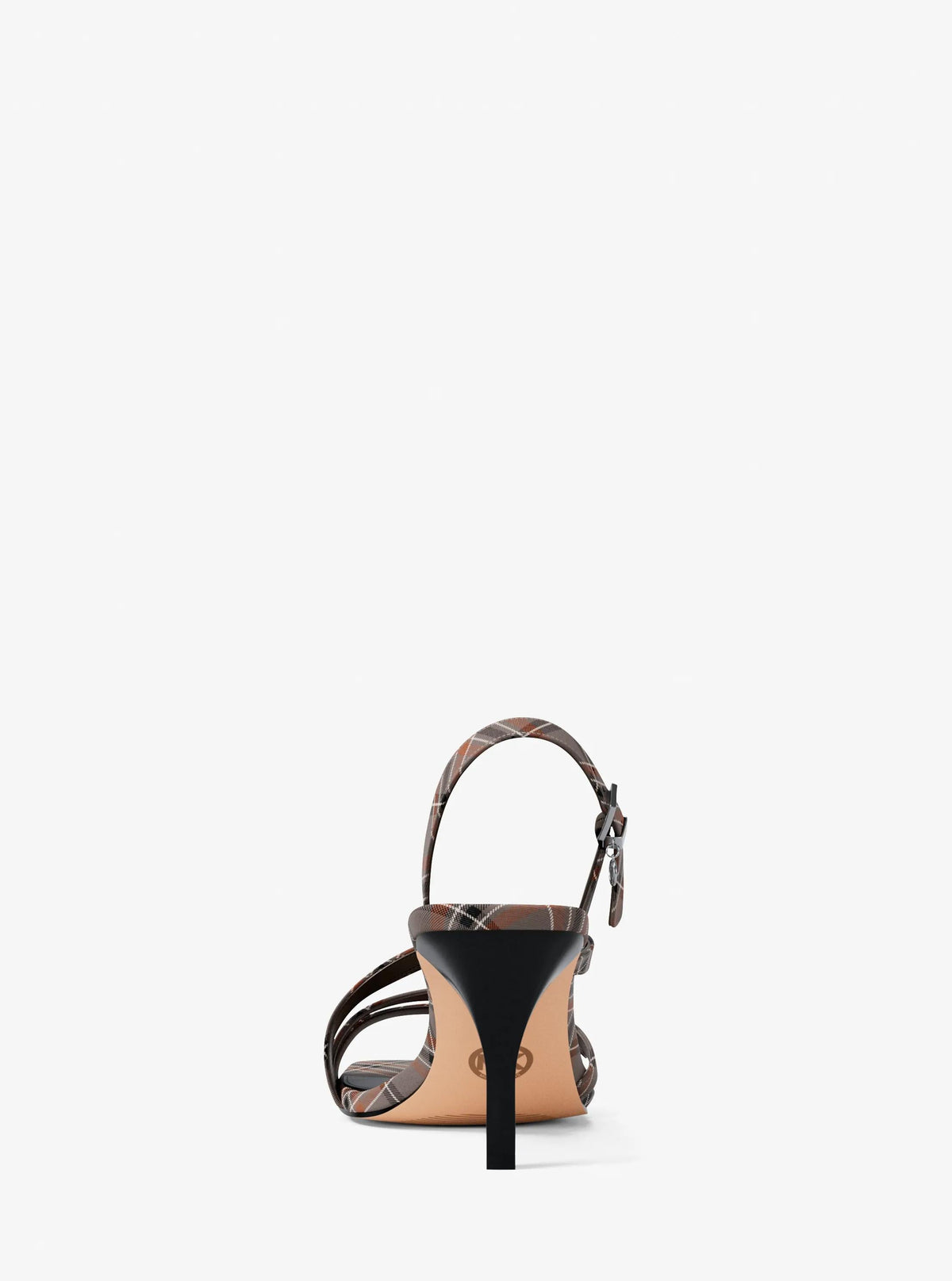 Sandalias a cuadros