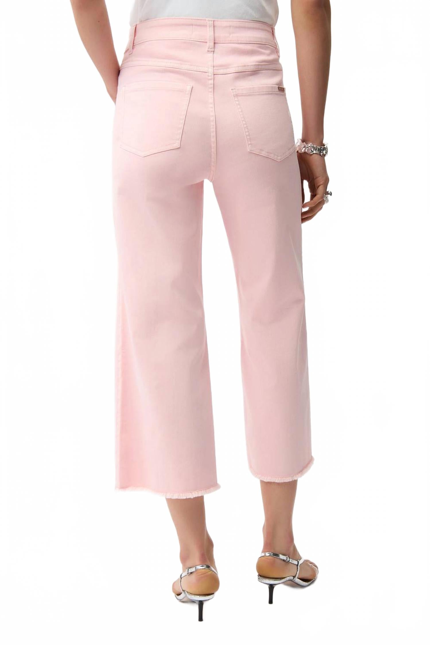 Jean color rosado