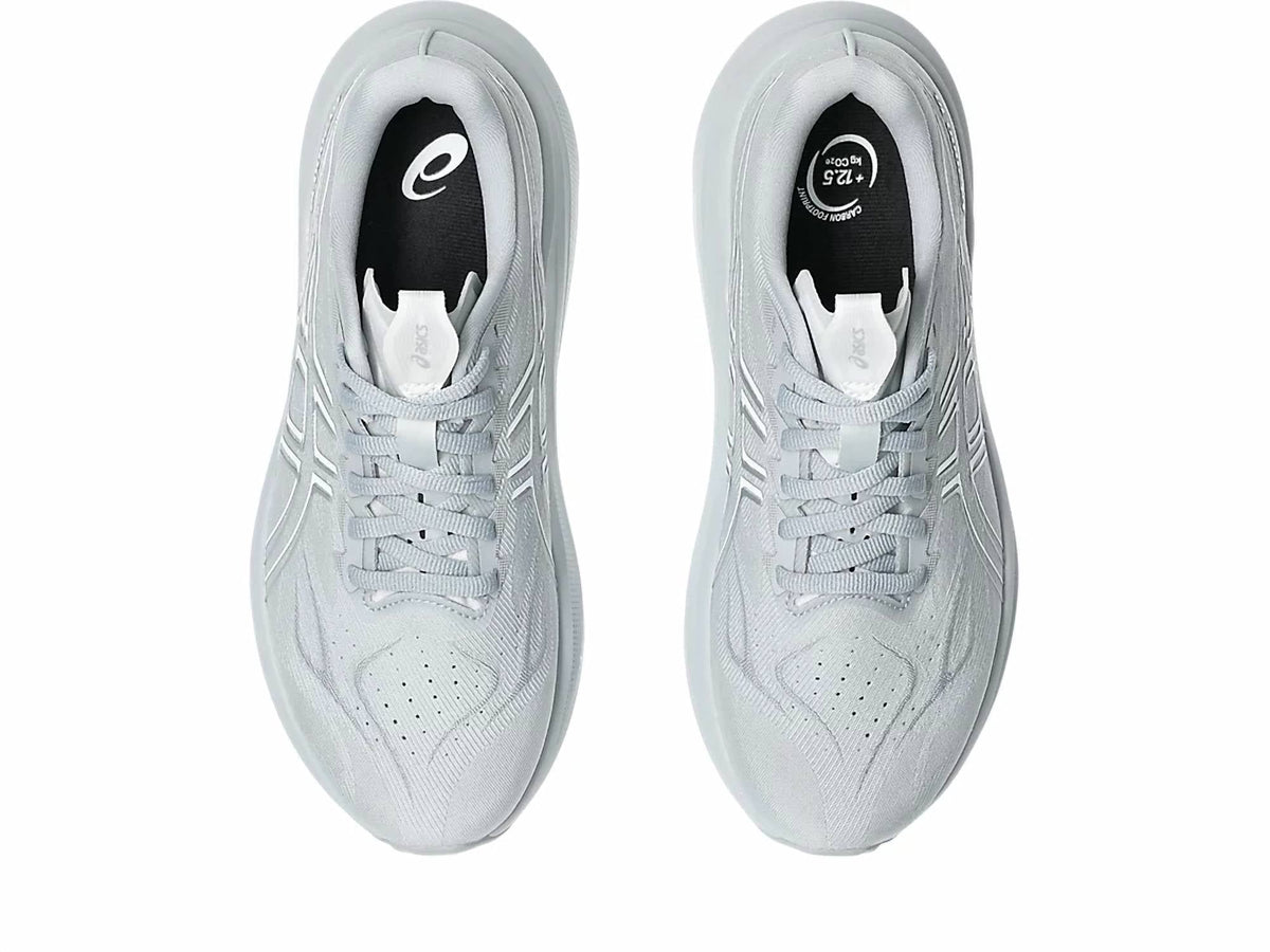 Tenis para correr de mujer color blanco y gris