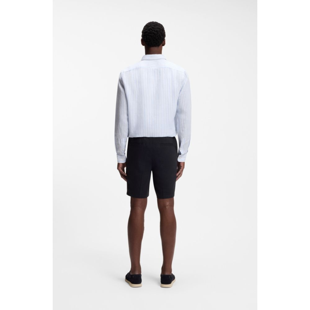 Short de mezcla de lino
