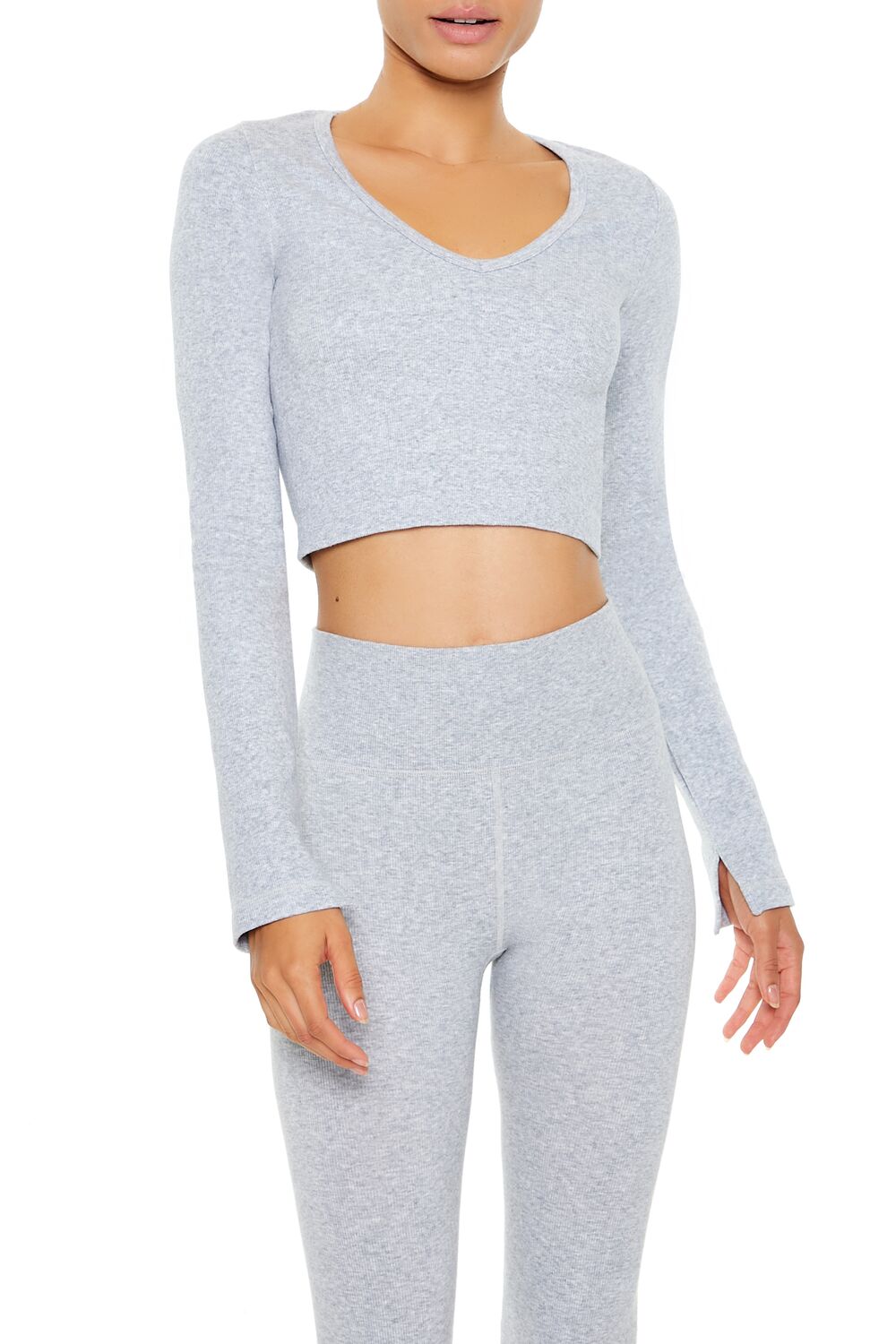 Top con cuello en V