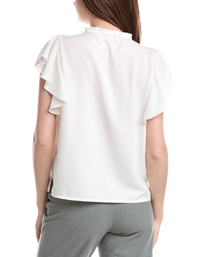 Vince Camuto Blusa Bordada con Volantes