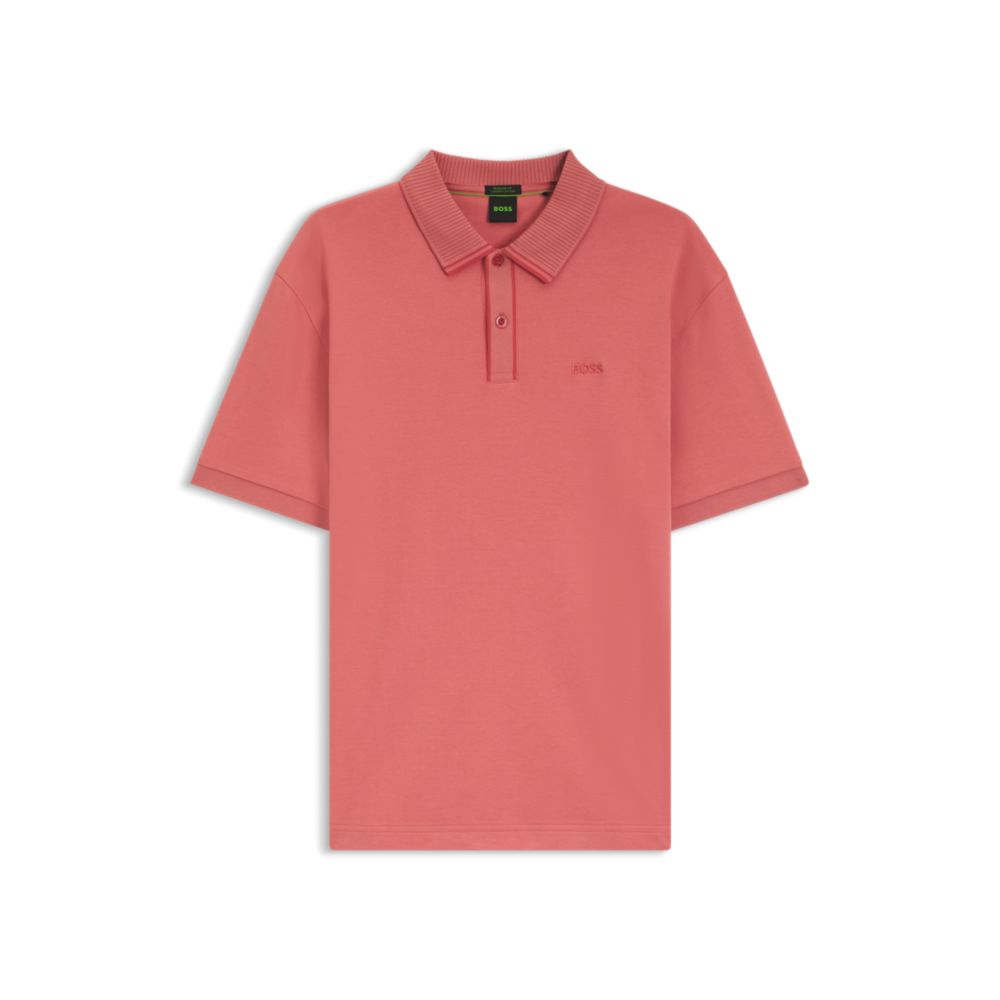 Polo de algodón a rayas