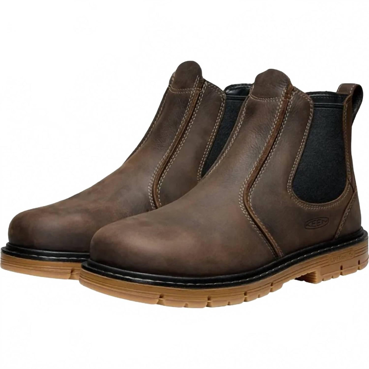 Botas de hombre color café