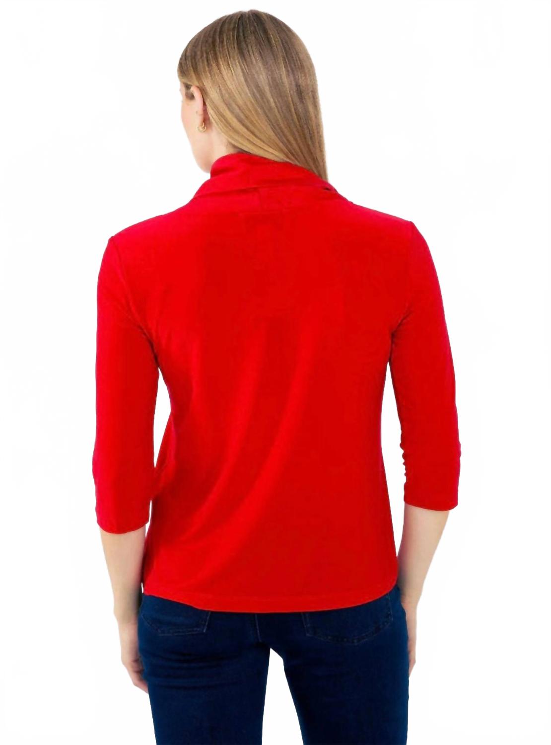 Top color rojo