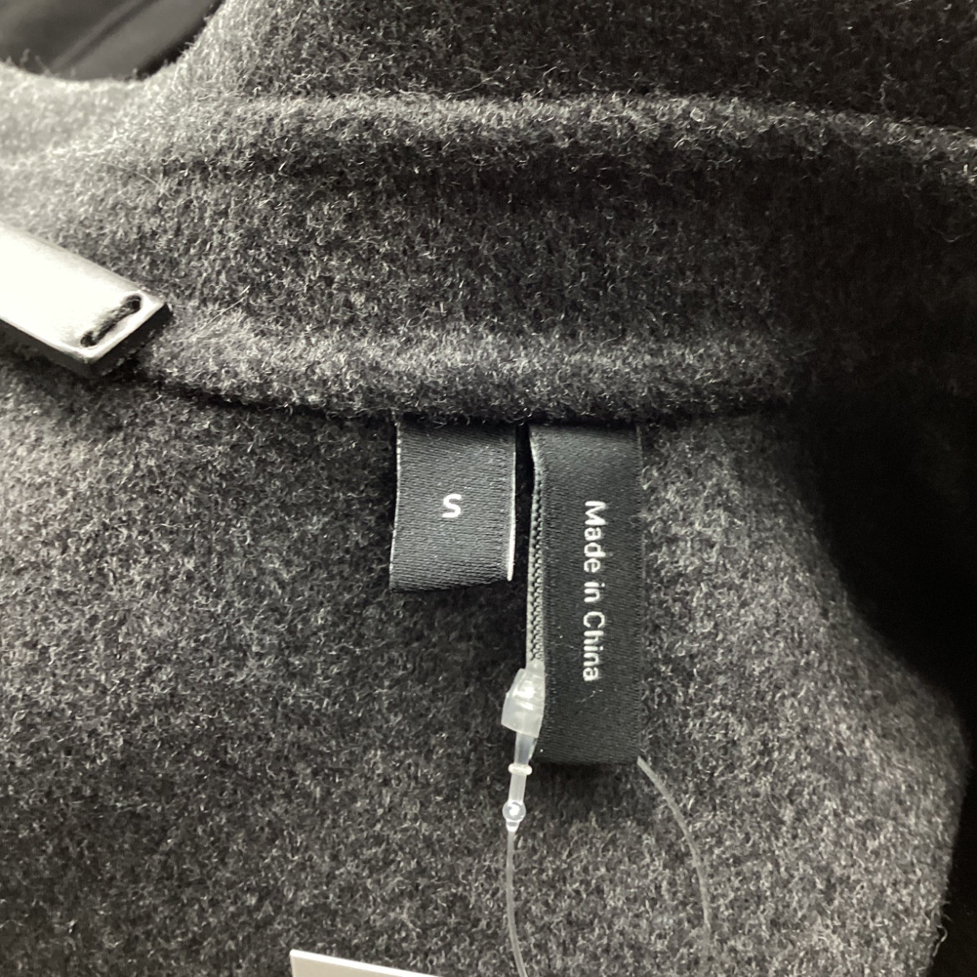 Chaqueta de lana color gris