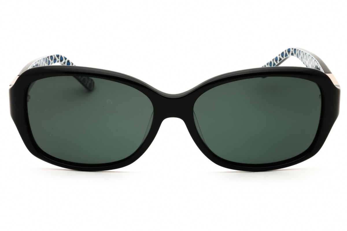 Gafas con lentes polarizados color negro y azul y gris