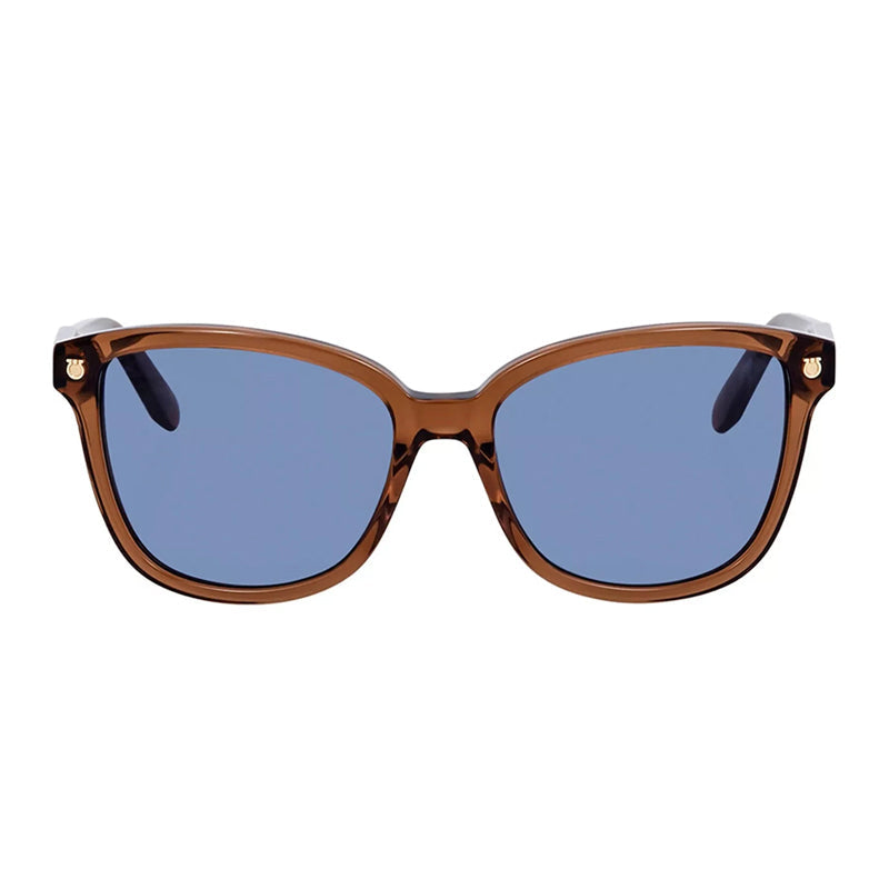 Gafas color azul y café