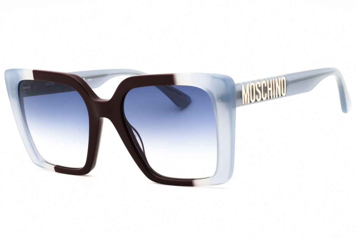 Gafas color azul y café