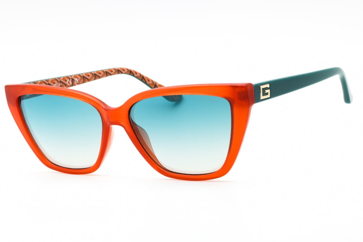 Gafas color azul y naranja