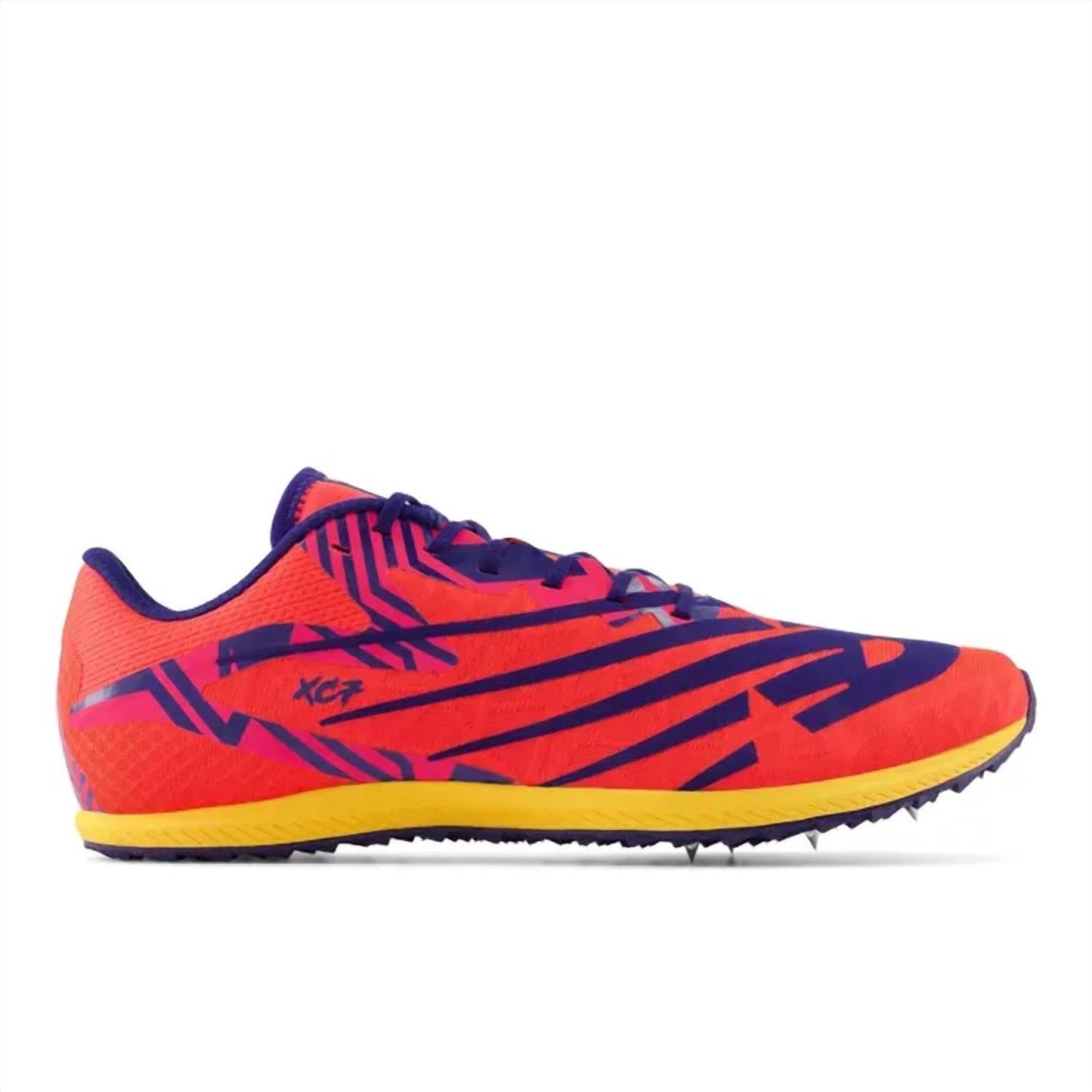 Zapatillas con clavos de hombre color rojo