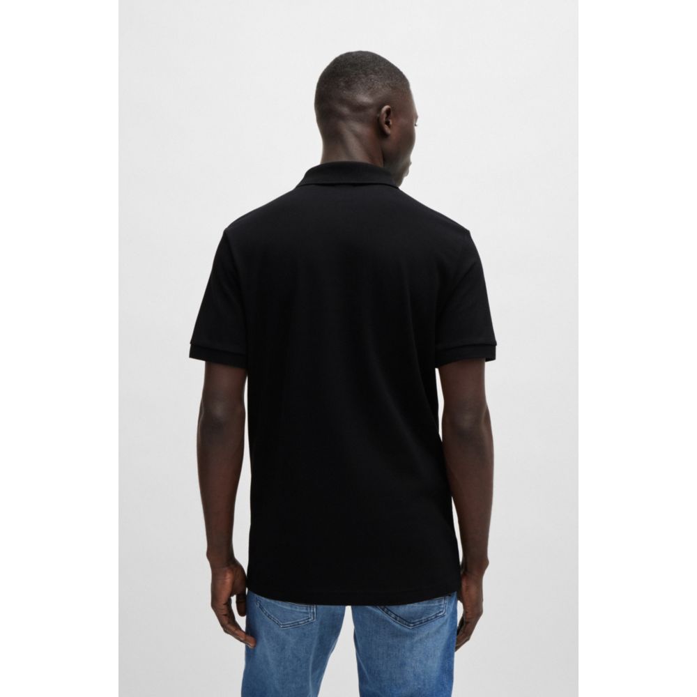 Polo de algodón de corte ajustado