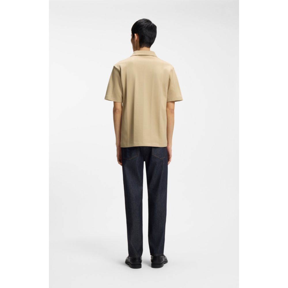 Polo de algodón de corte amplio