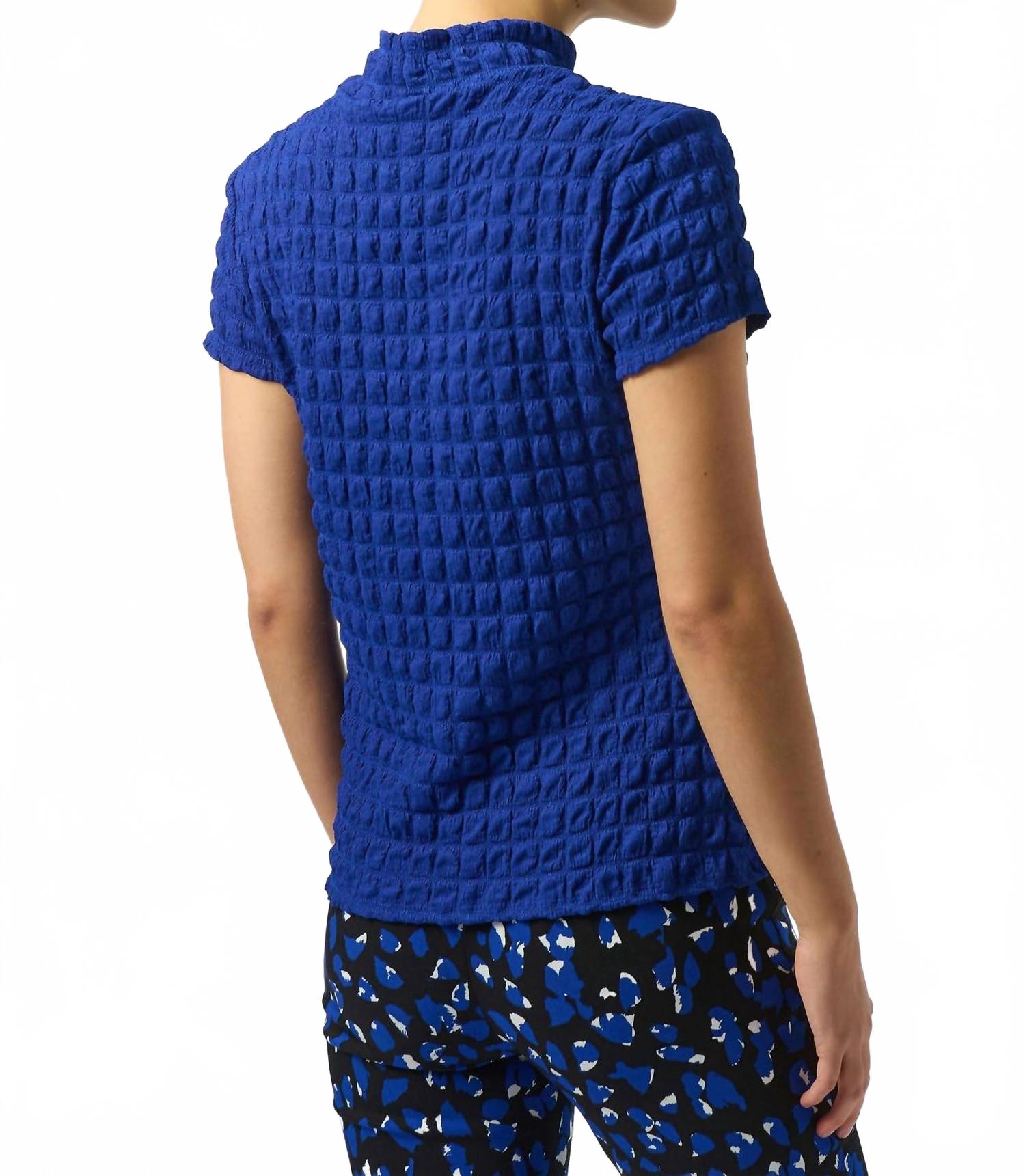 Top color azul