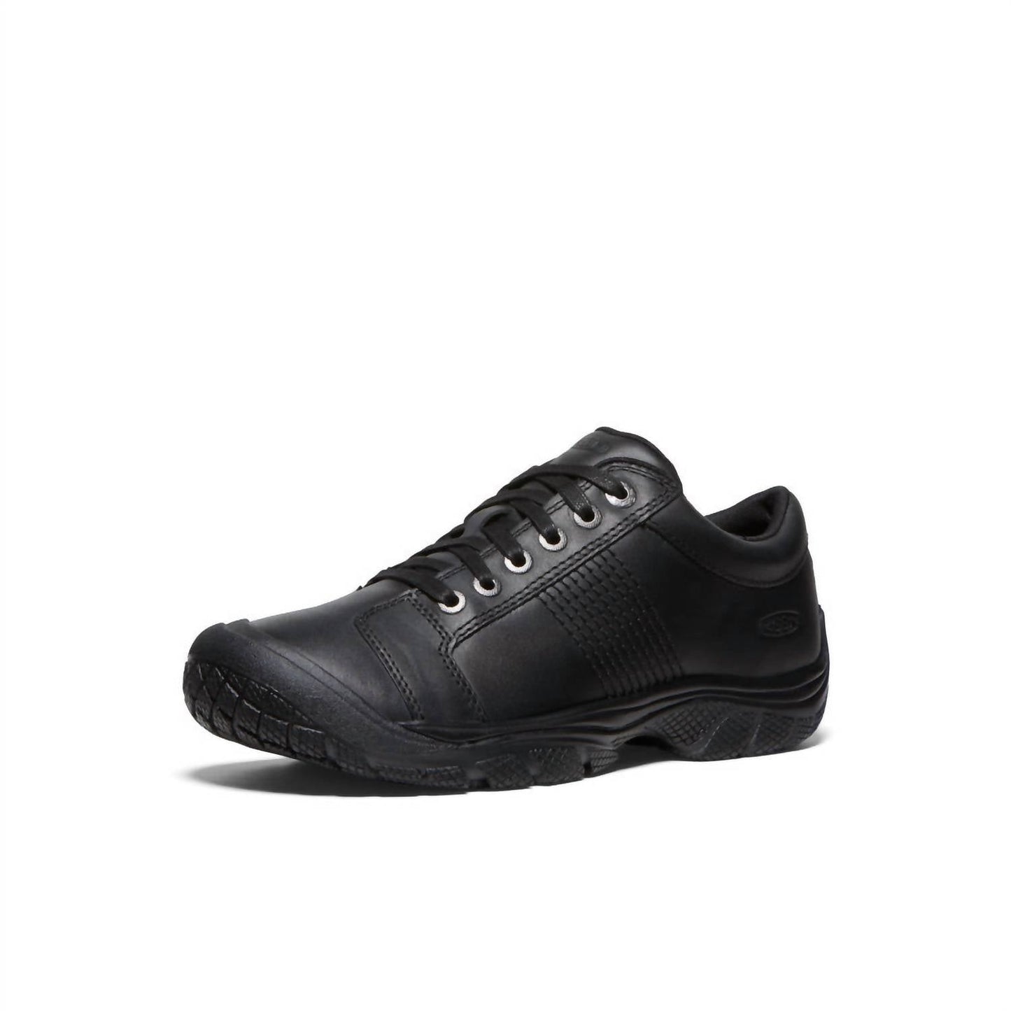 Zapatos de cordones de hombre color negro
