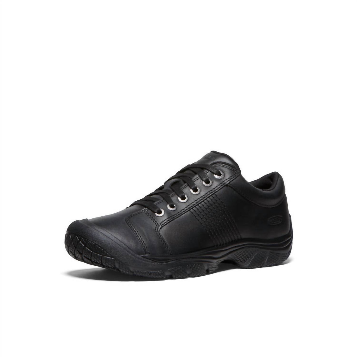 Zapatos de cordones de hombre color negro