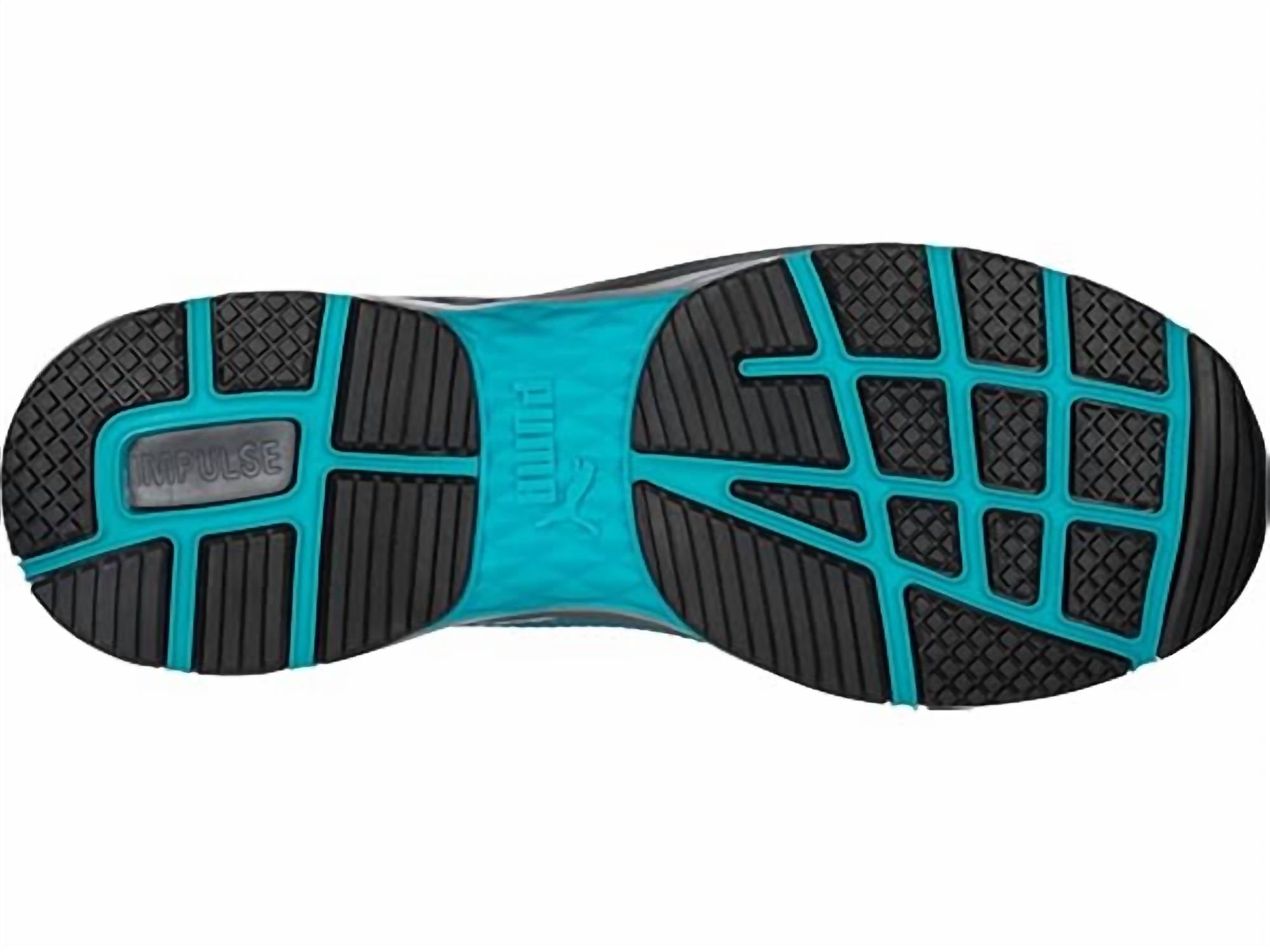 Zapatos de mujer color azul y gris
