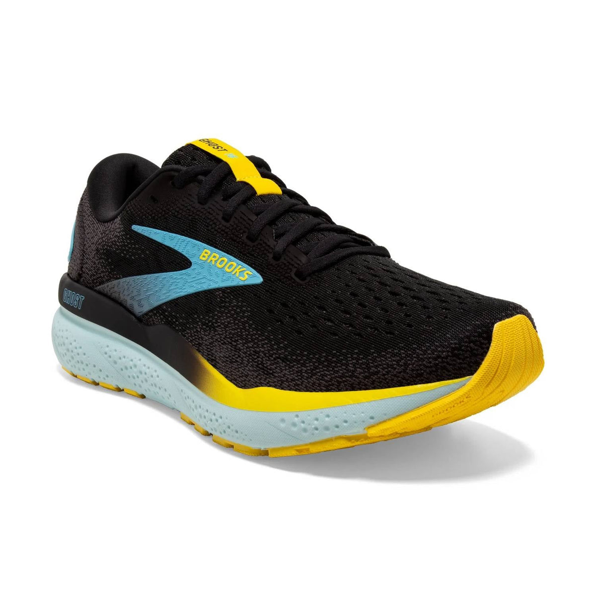 Tenis para correr de hombre color negro y azul