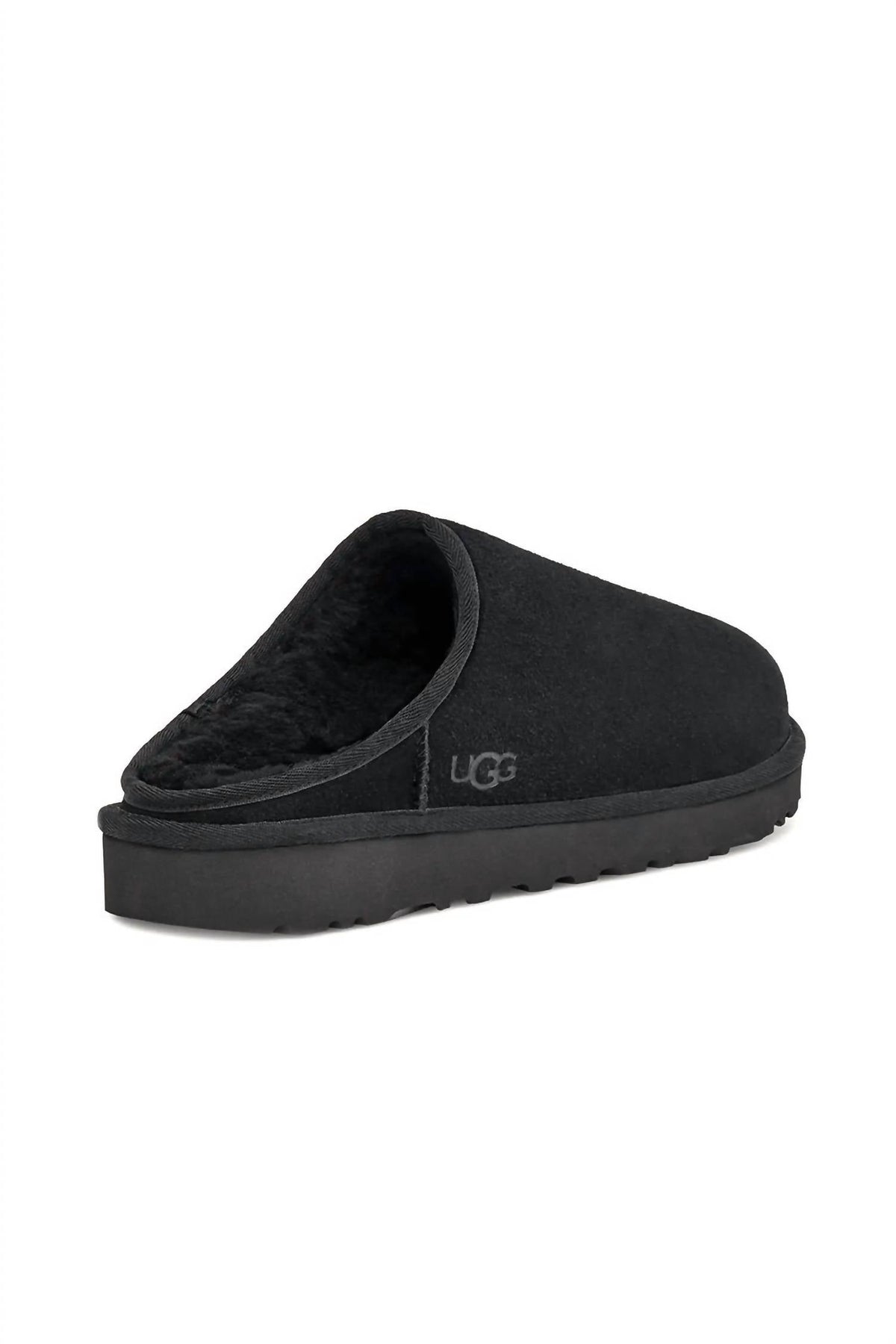 Pantuflas de hombre sin cordones color negro
