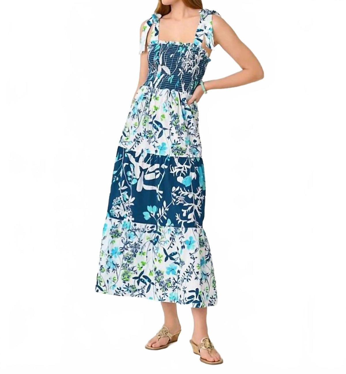 Vestido largo color blanco