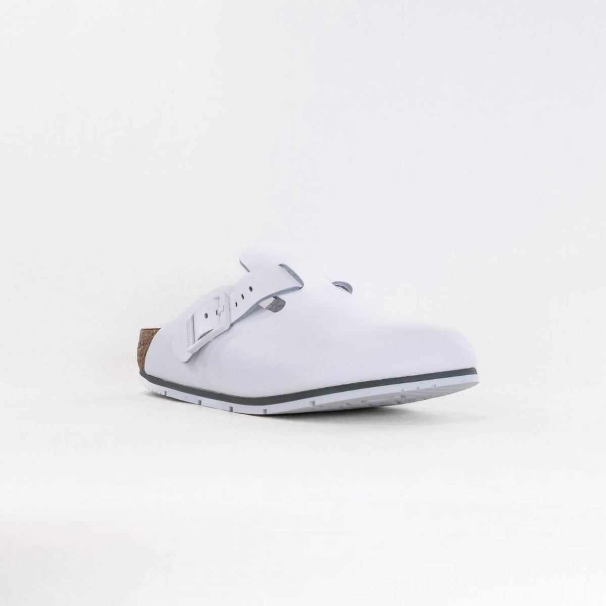Zuecos de mujer color blanco