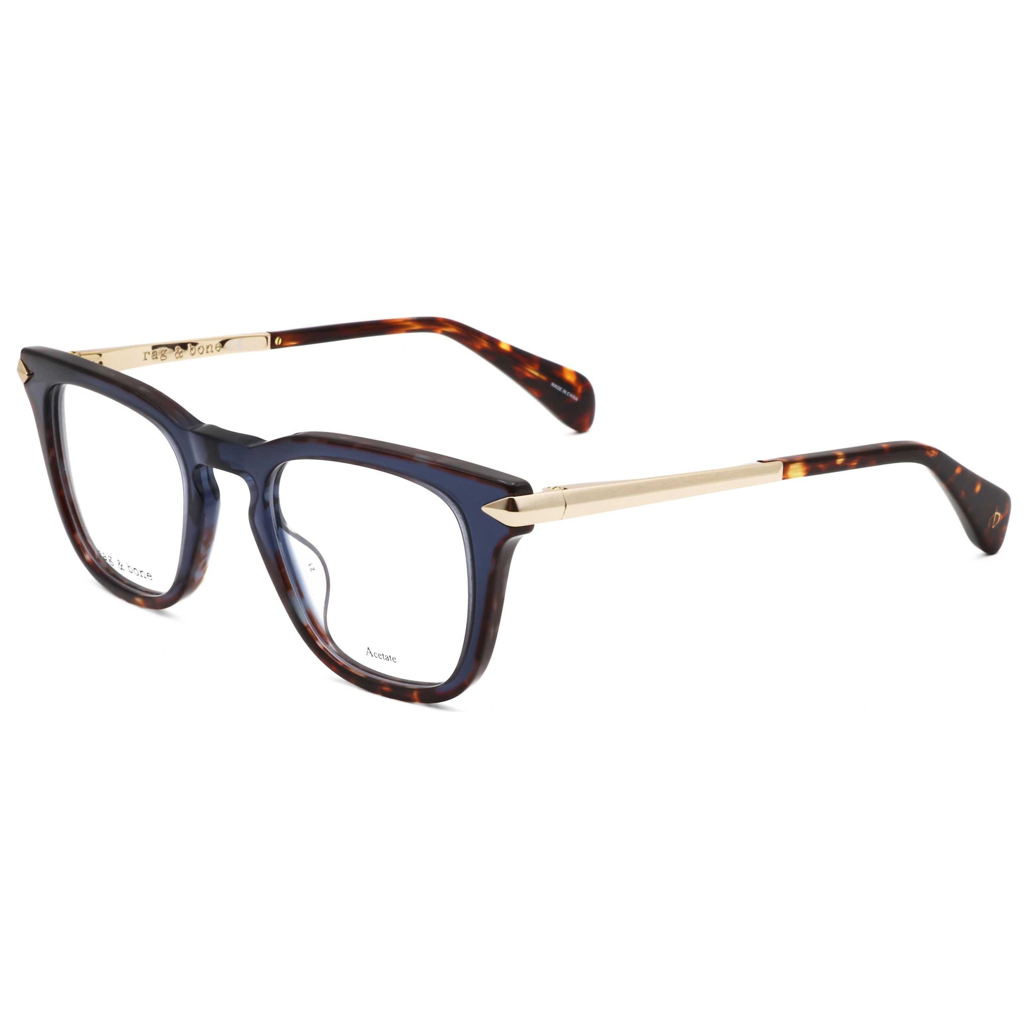 Montura para gafas de hombre 48 mm color azul