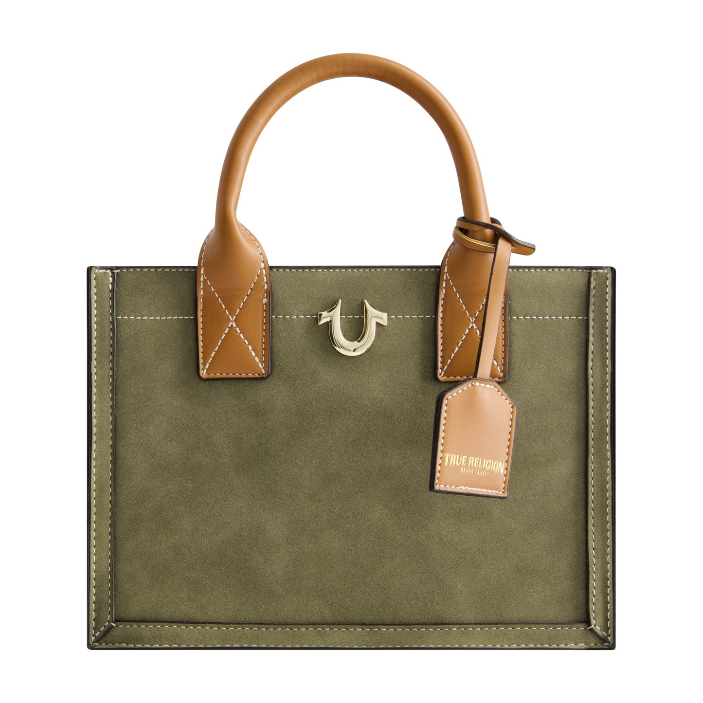 Bolso tote de gamuza