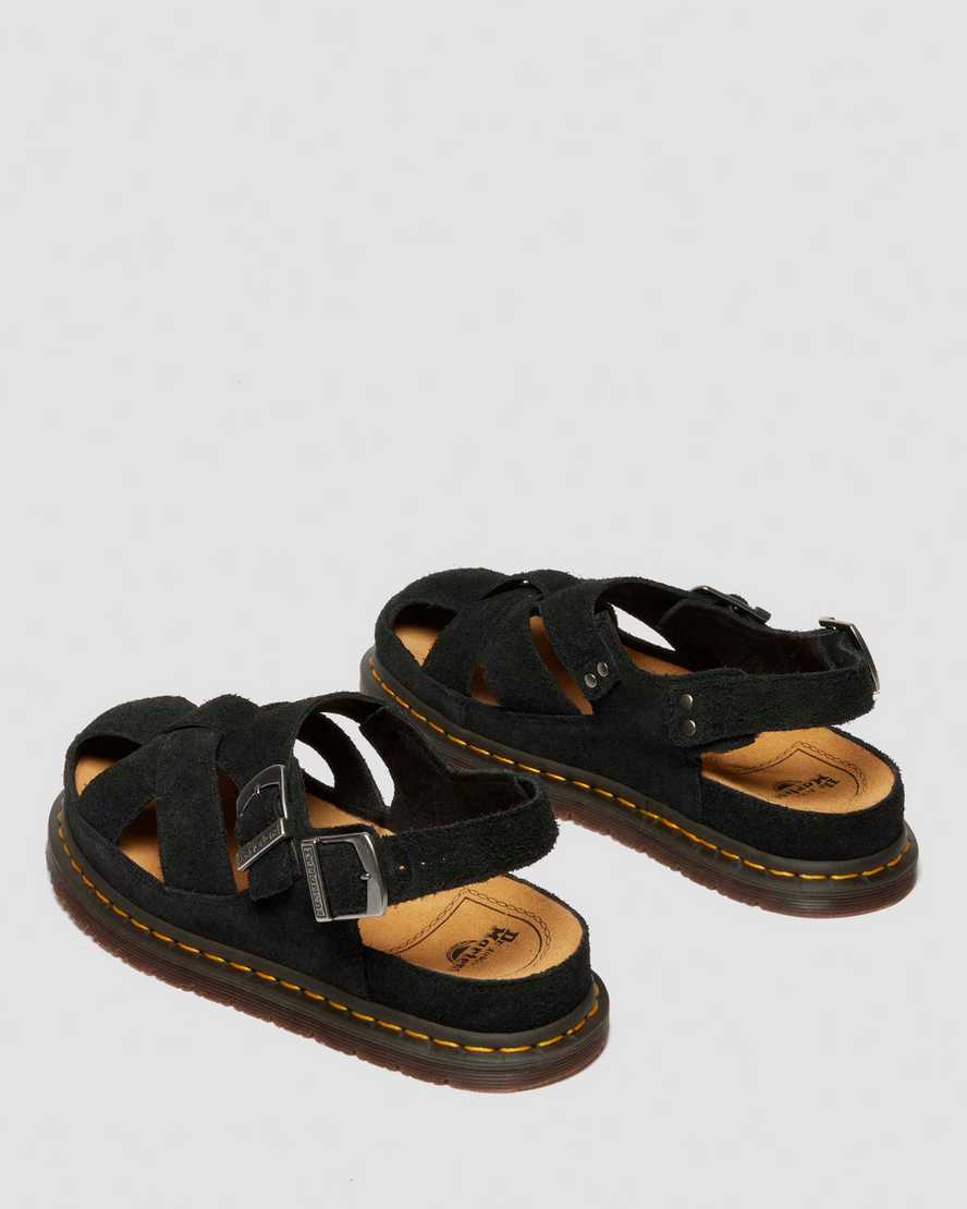 Sandalias de gamuza
