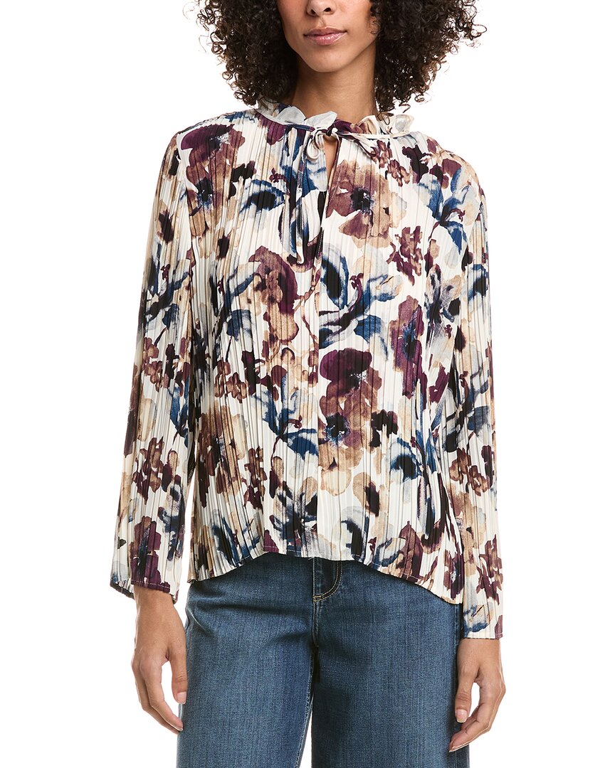 Blusa con pliegues