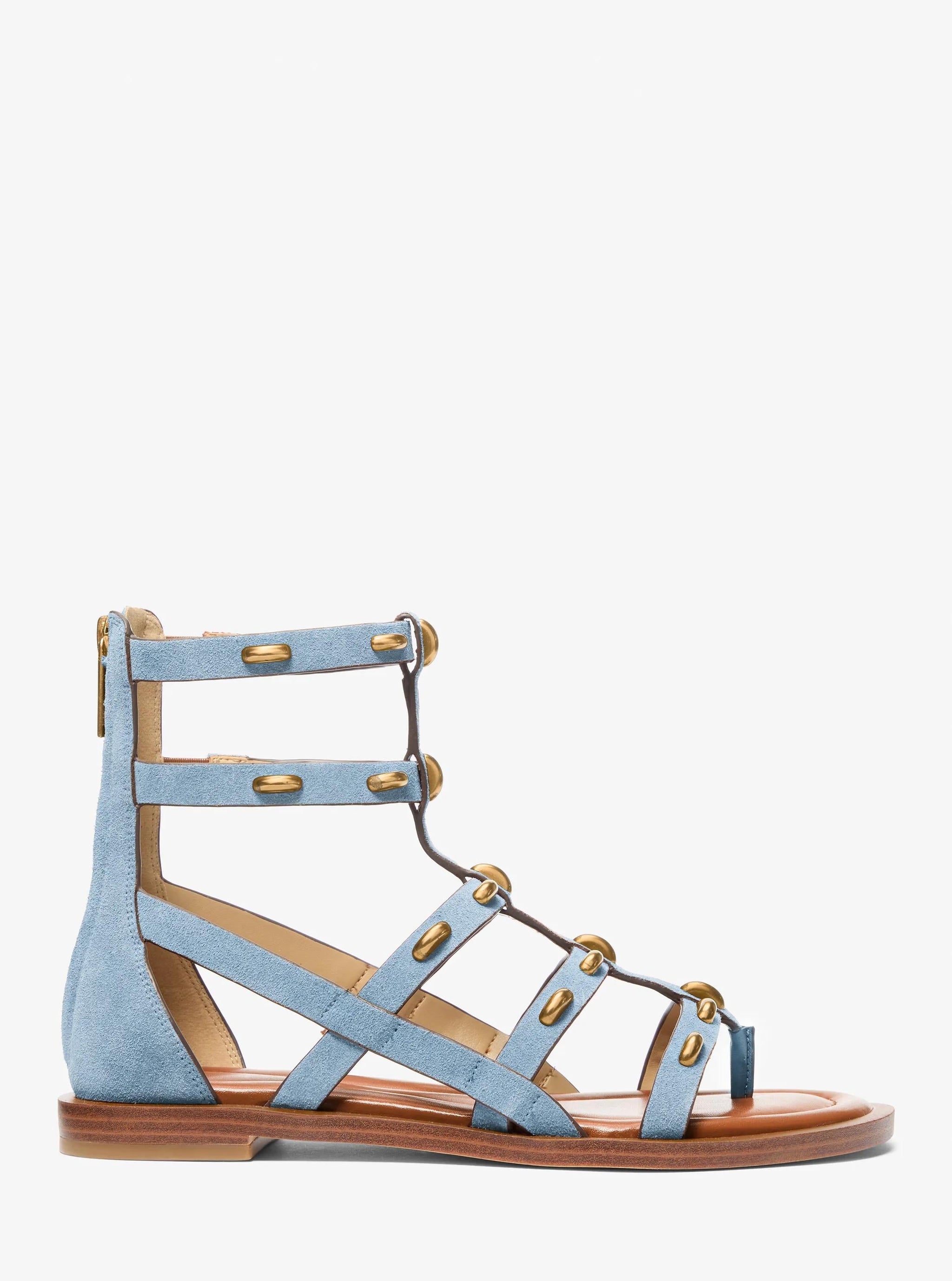 Sandalias de gamuza