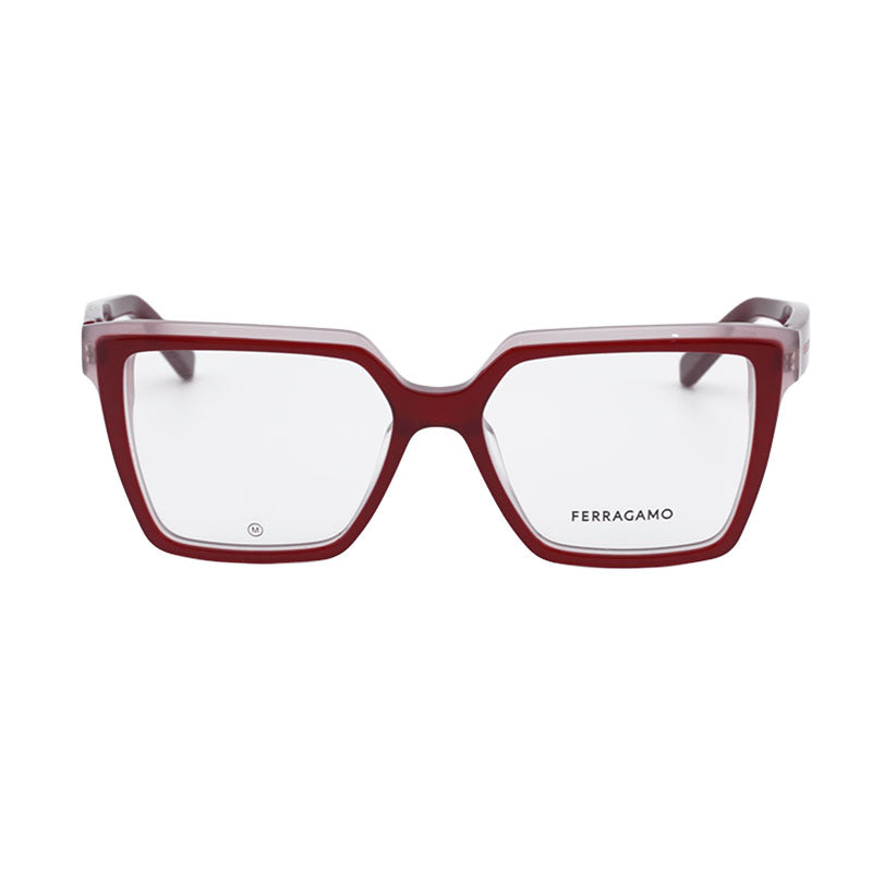 Gafas 54 mm color vinotinto
