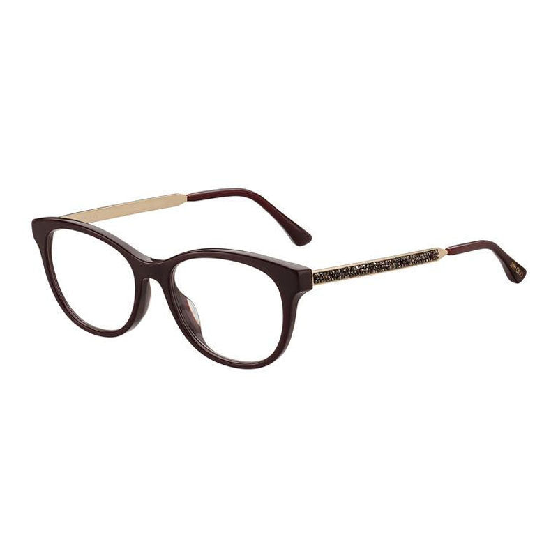 Gafas 52 mm color vinotinto