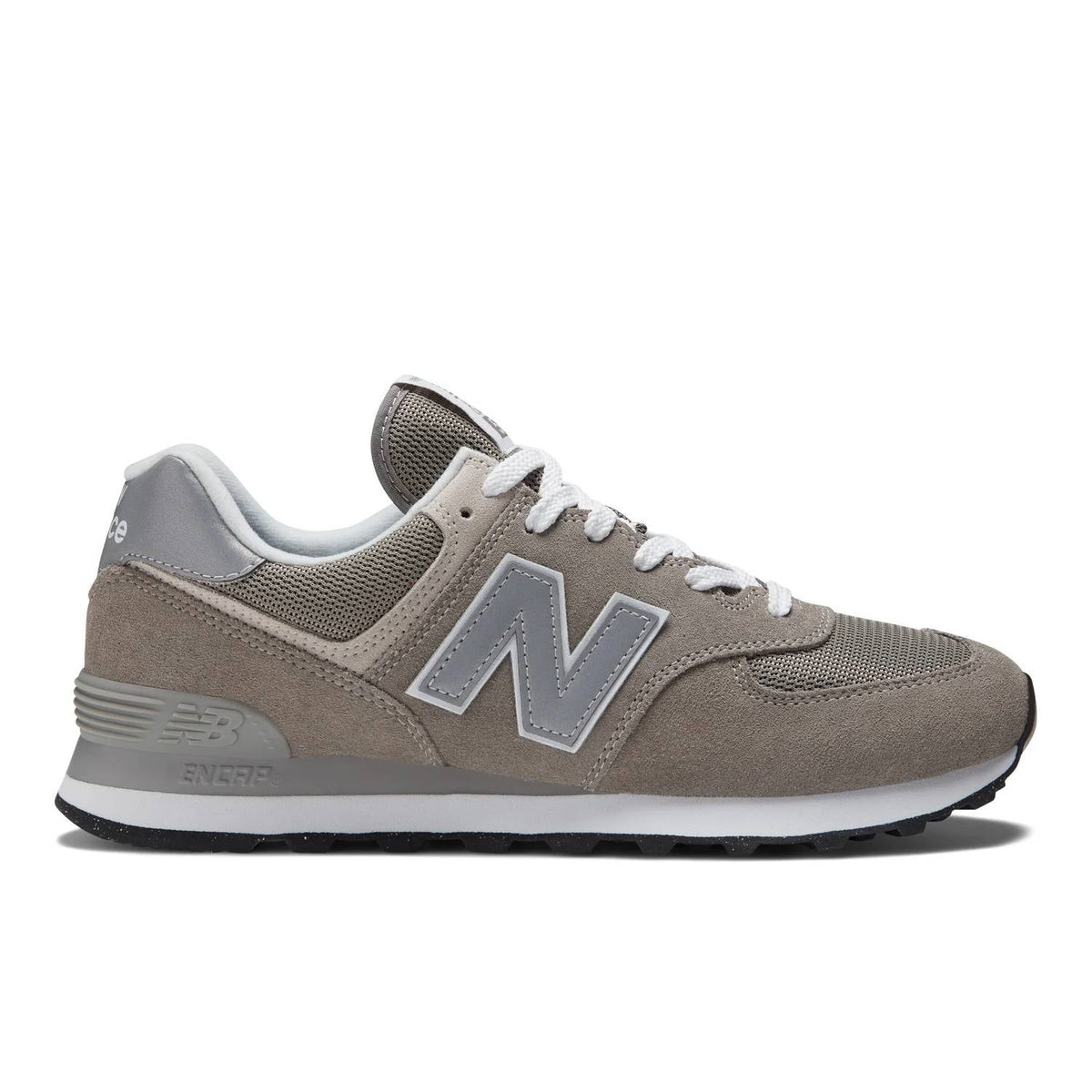 Tenis unisex color blanco y gris