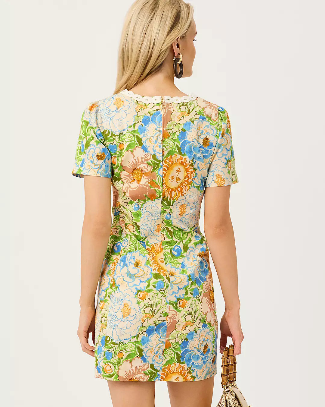 Vestido de manga corta