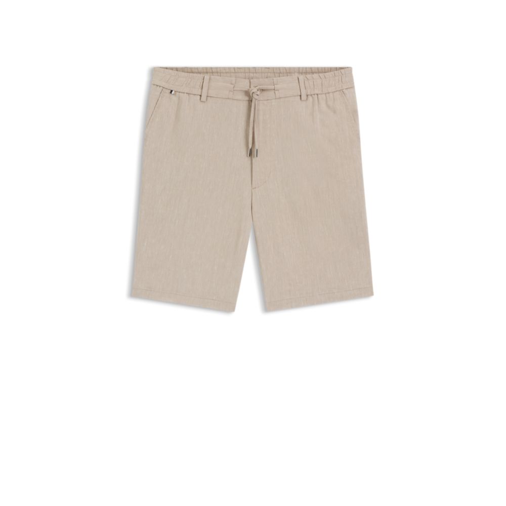 Short de mezcla de lino