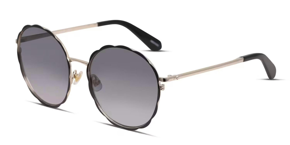Gafas de sol de mujer color negro y dorado