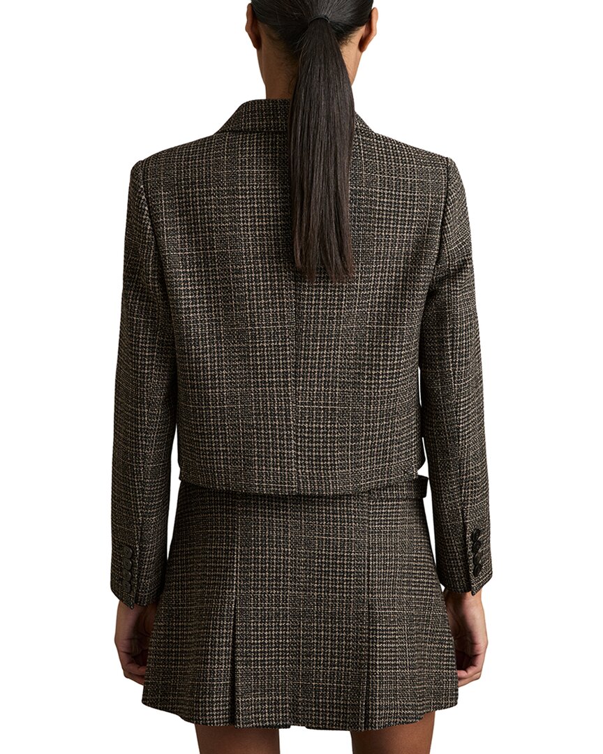 Blazer de mezcla de lana