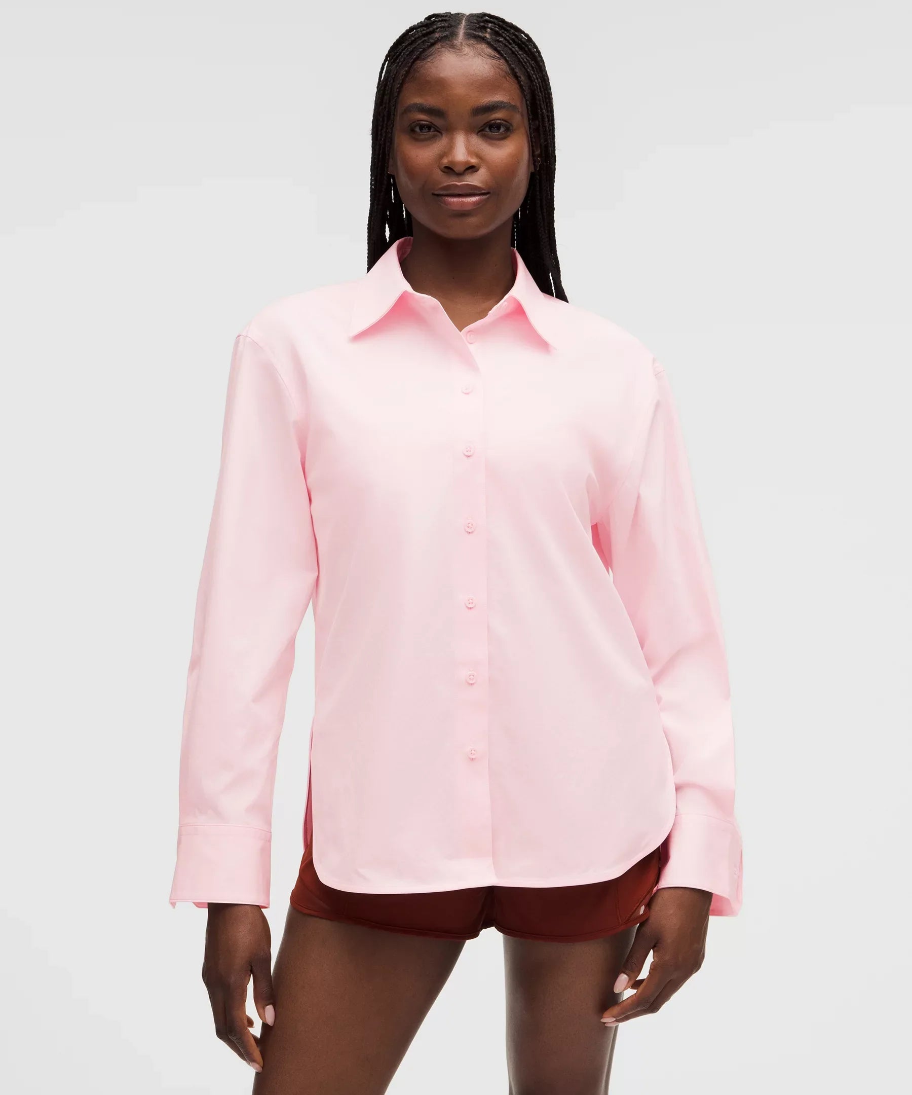 Camisa de corte amplio