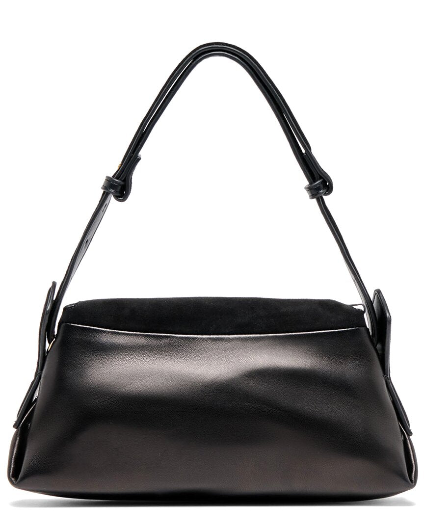 Bolso de hombro de cuero