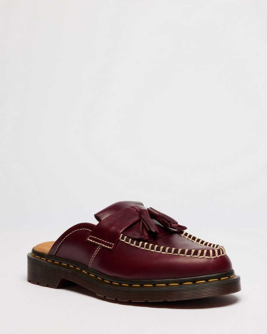 Zapatos destalonados de cuero