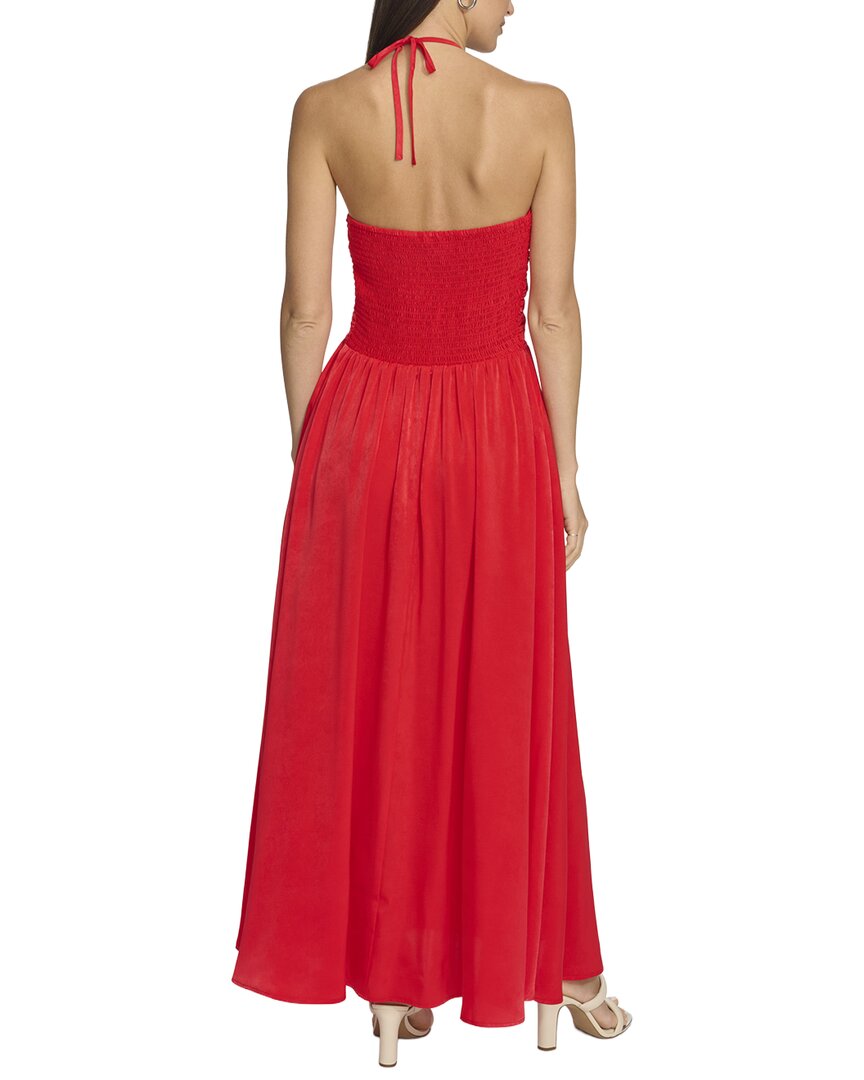 Vestido de satén midi