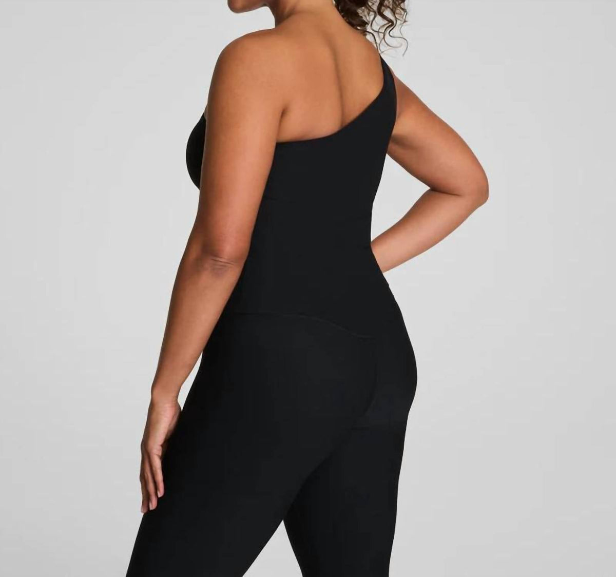 Camiseta sin mangas de mujer color negro
