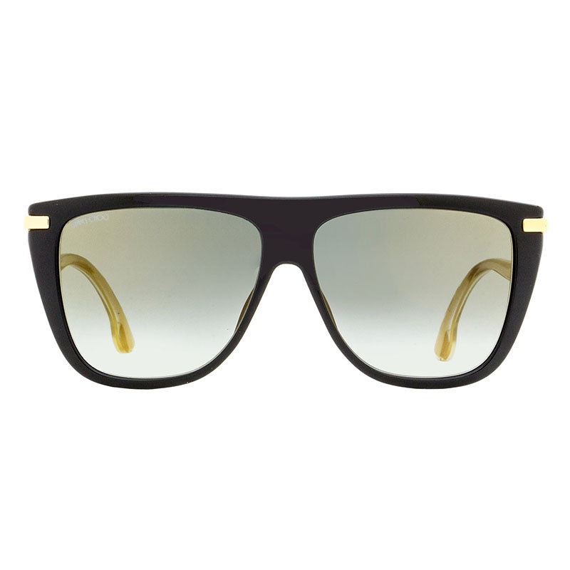 Gafas color negro y gris y dorado