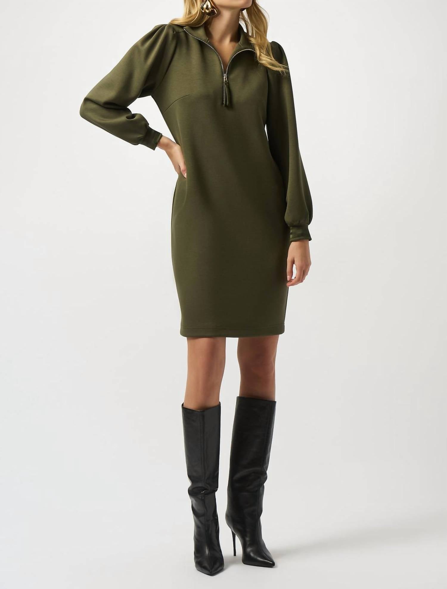 Vestido color caqui