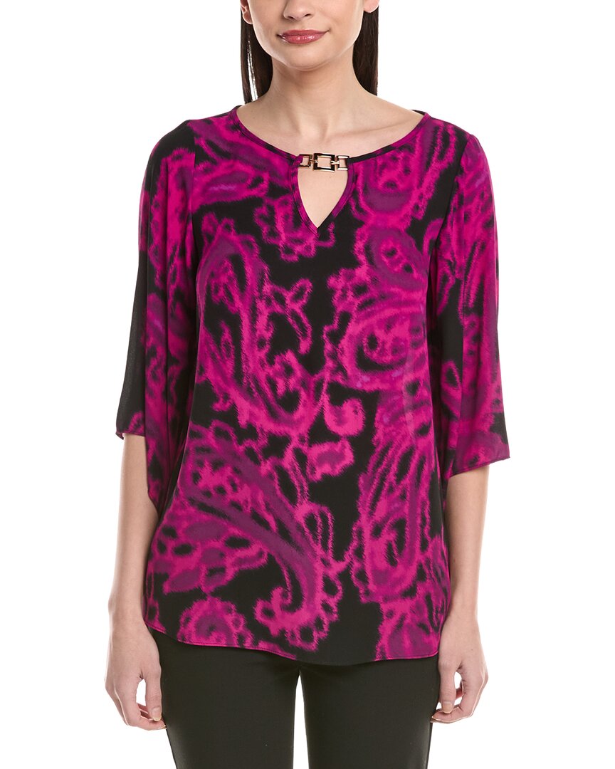 Top con estampado
